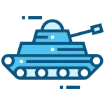Tank Military Army War Weapon SVG Icon